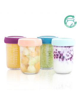 NATURAL VIA by Avent Kit Gourmet 20 pots/couvercles