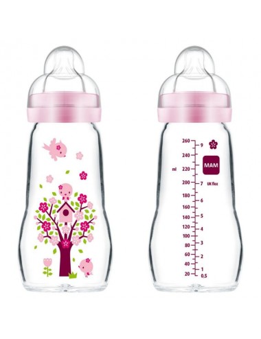 Biberon en verre 260ml