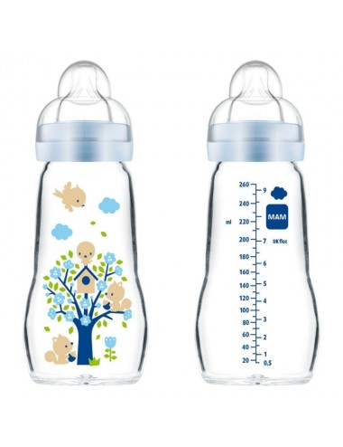 Biberon en verre 260ml
