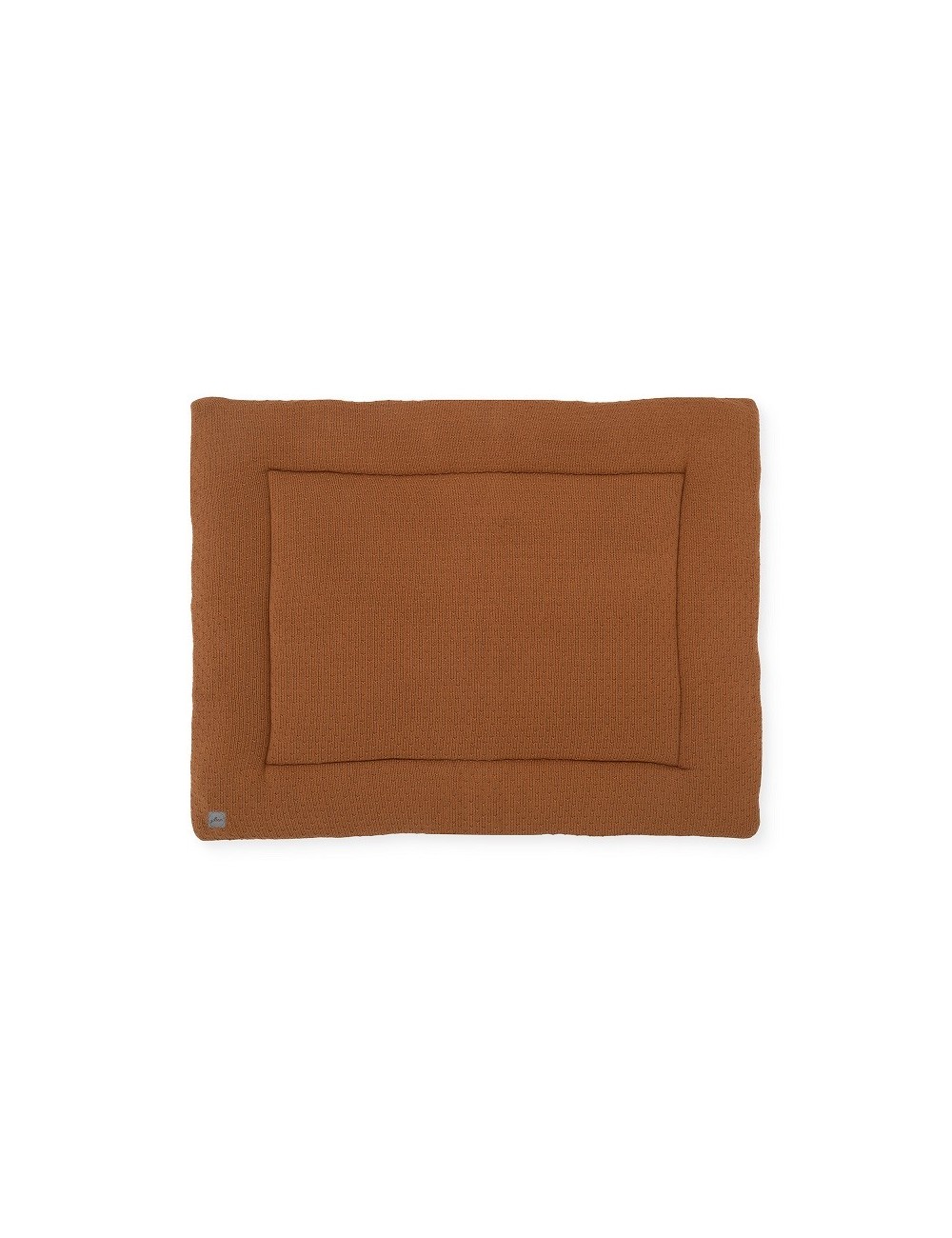 Tapis de parc 75 x 95cm grain knit olive green de Jollein sur allobébé