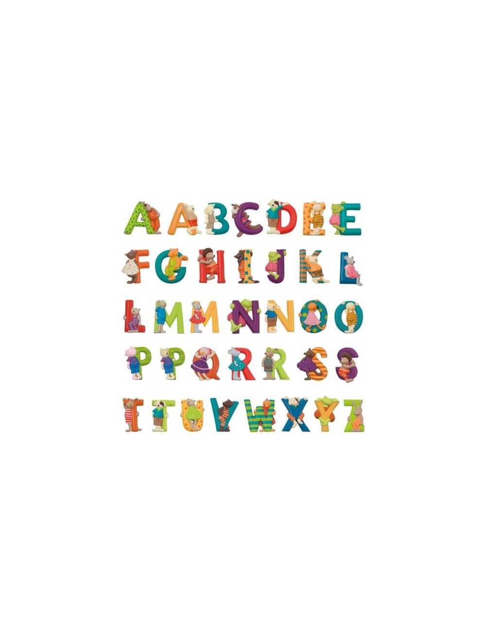 Lettre de l'alphabet moulin roty