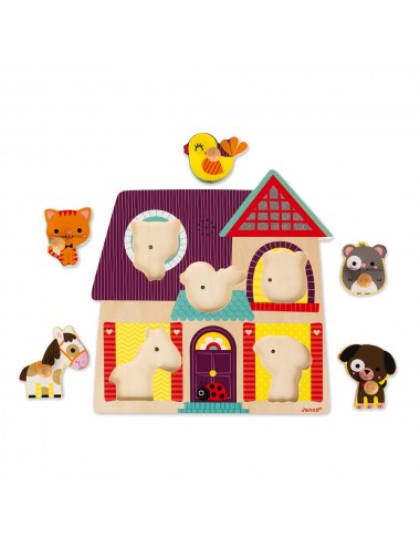 Puzzle en bois musical