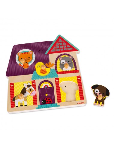 Puzzle en bois musical