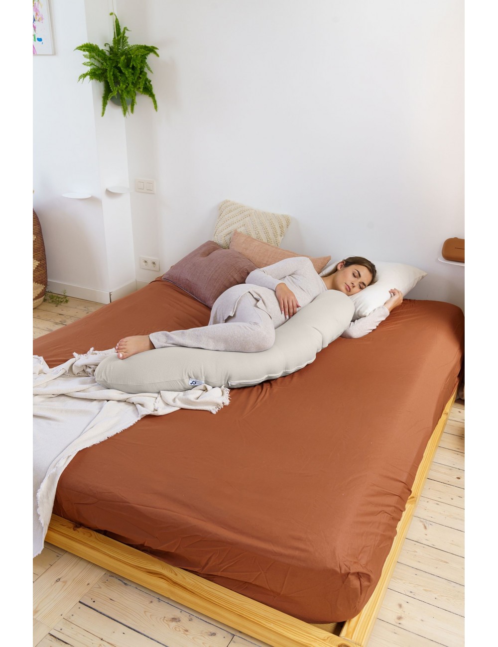 Housse coussin d'allaitement