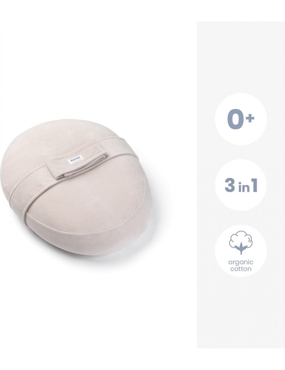 Housse relax pour coussin d'allaitement