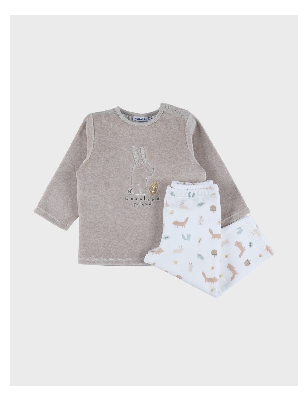 Pyjama 2 pièces en velours