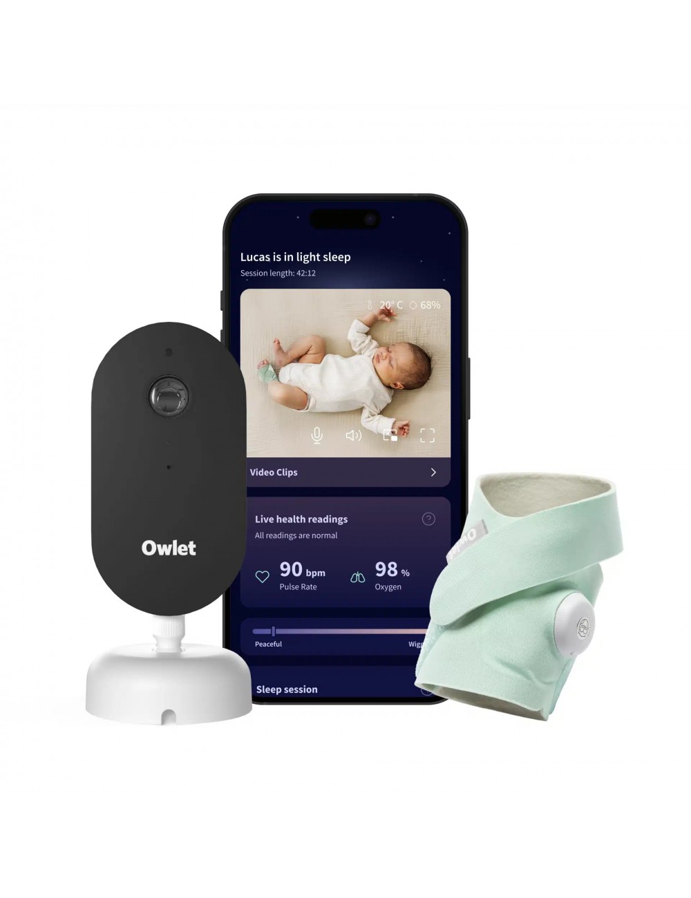 Owlet Smart Sock + caméra