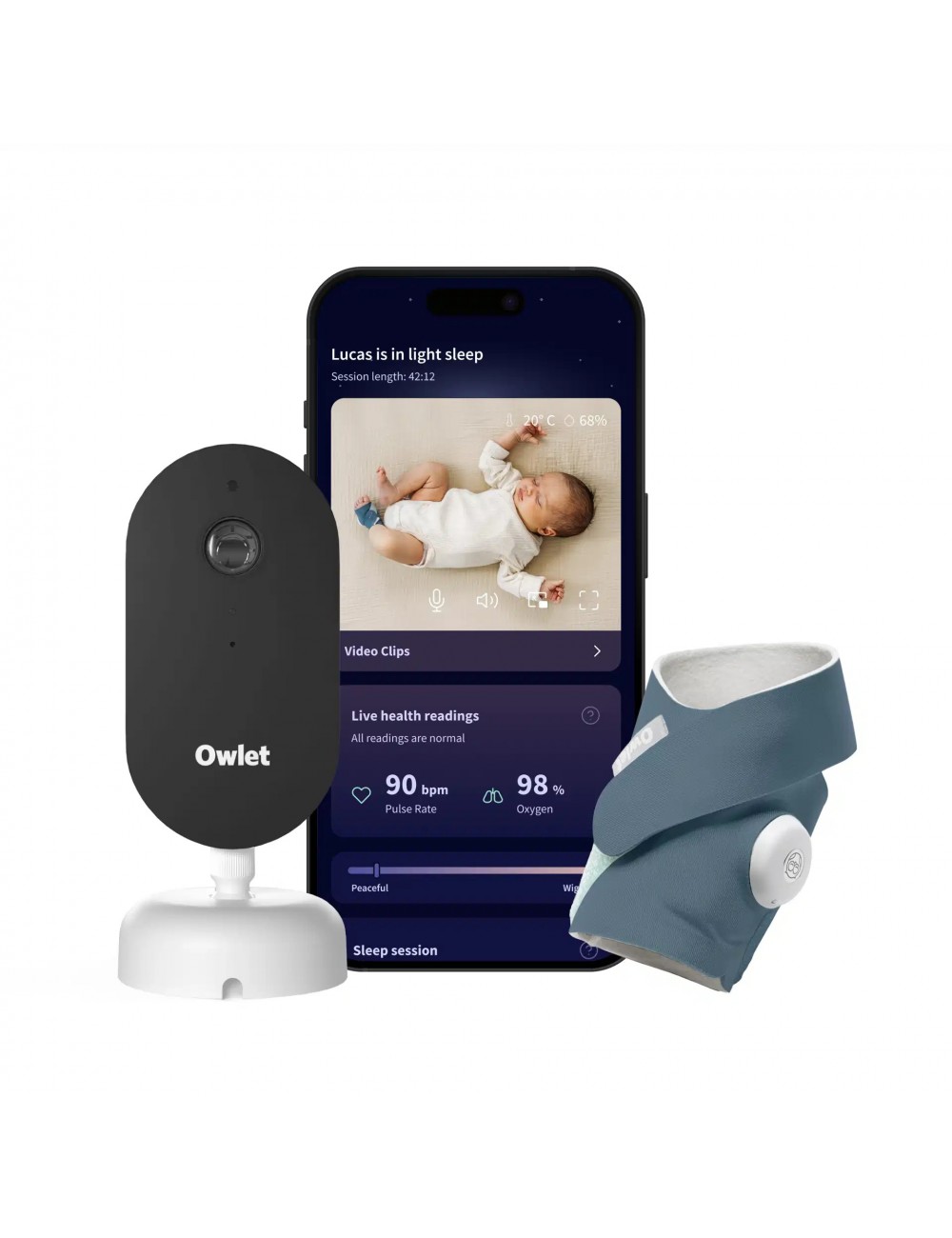 Owlet Smart Sock + caméra
