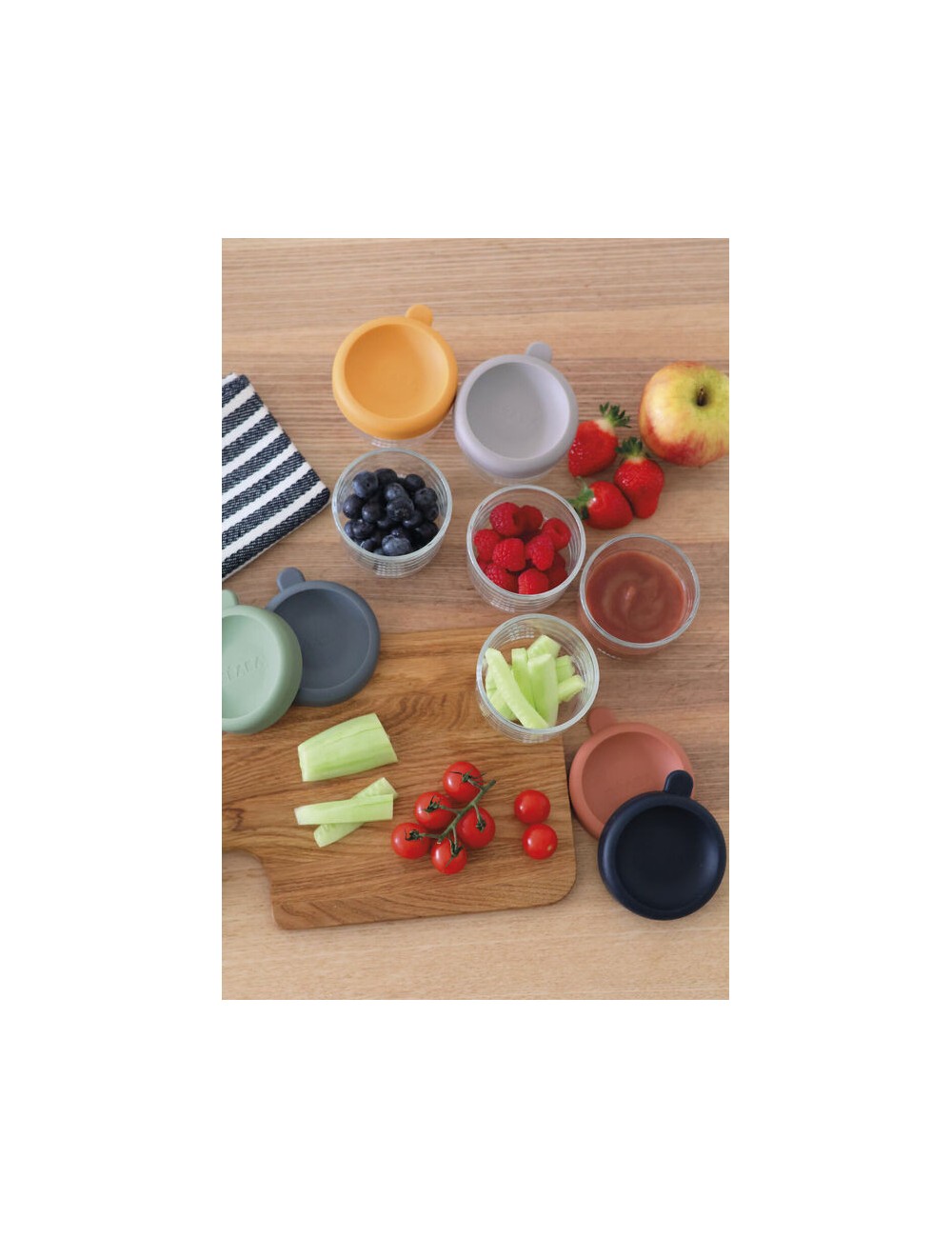 Pots de conservation en verre 150ml
