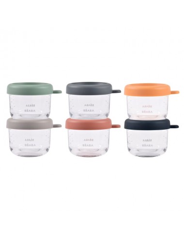 Pots de conservation en verre 150ml