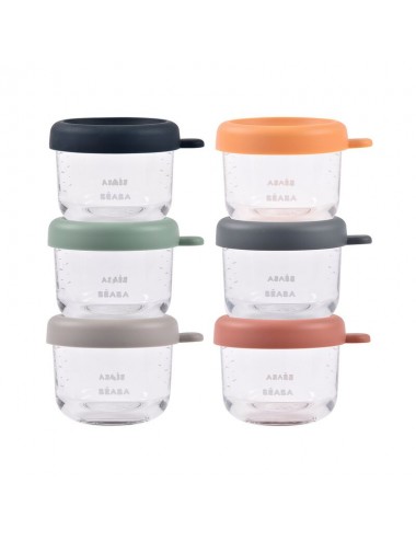 Pots de conservation en verre 150ml
