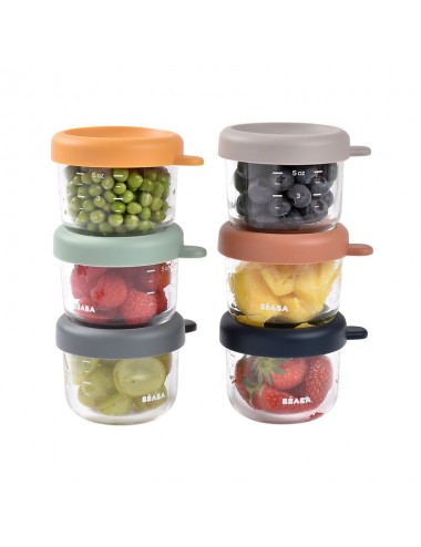 Pots de conservation en verre 150ml