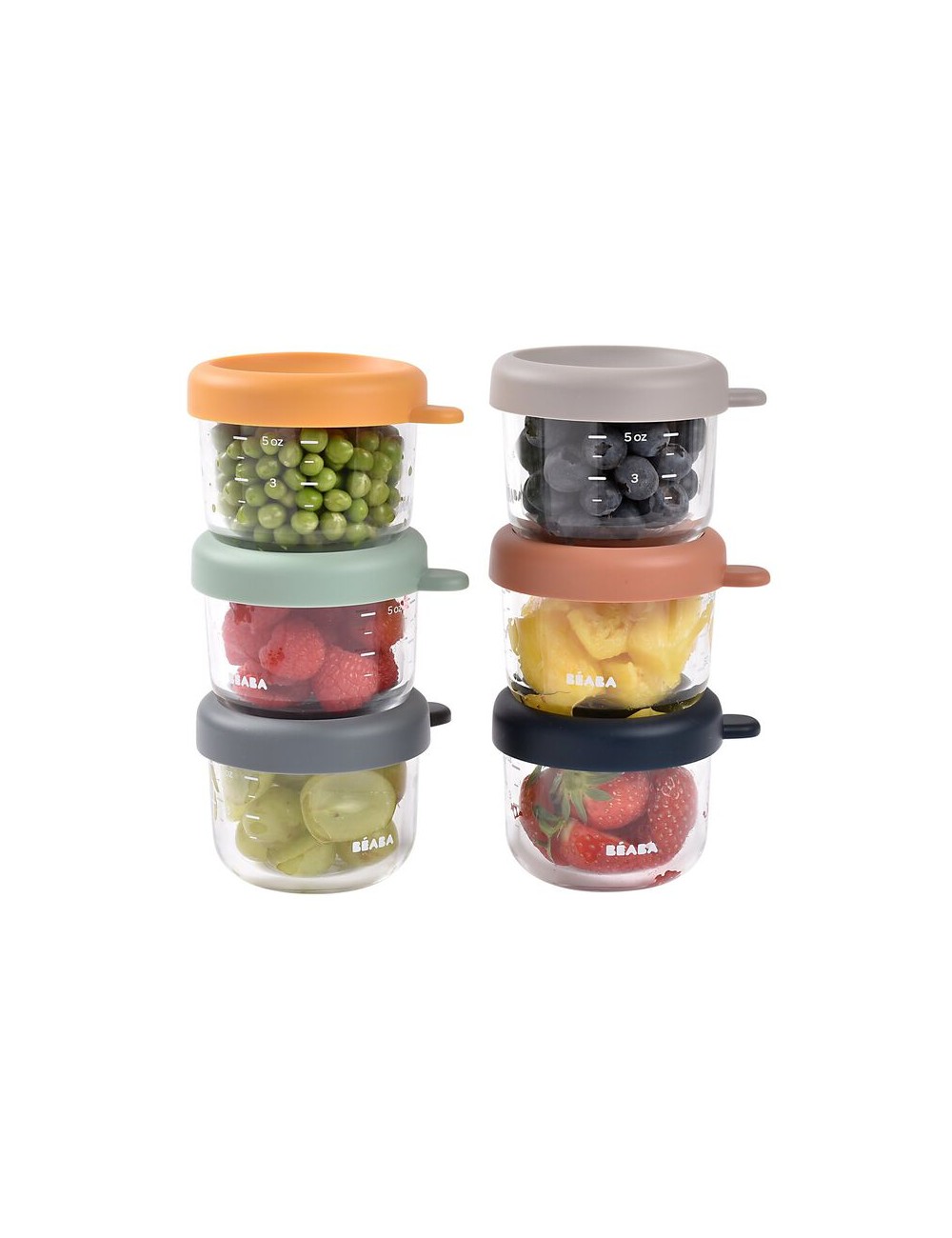Pots de conservation en verre 150ml