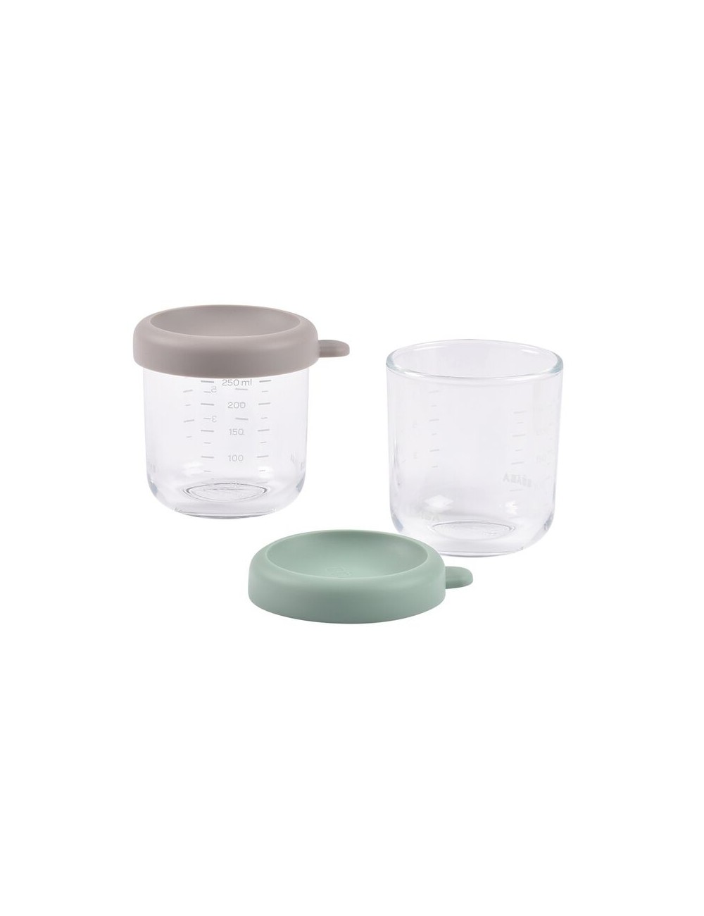 Pots de conservation en verre 250ml