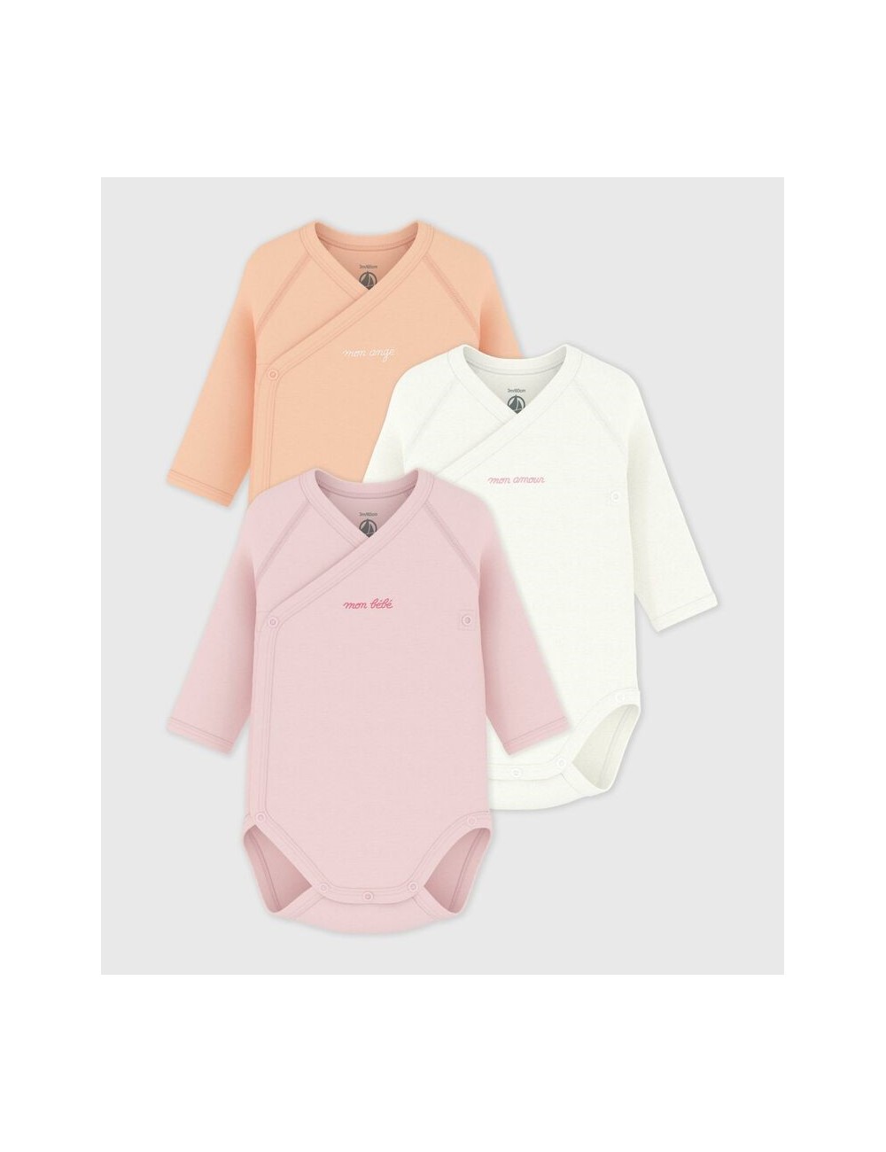 Body croisé manches longues