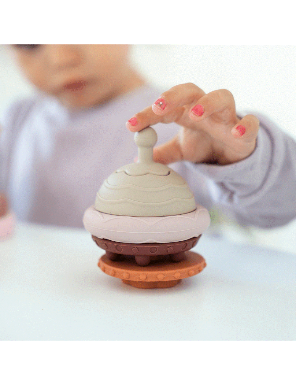 Jeu d'éveil en silicone