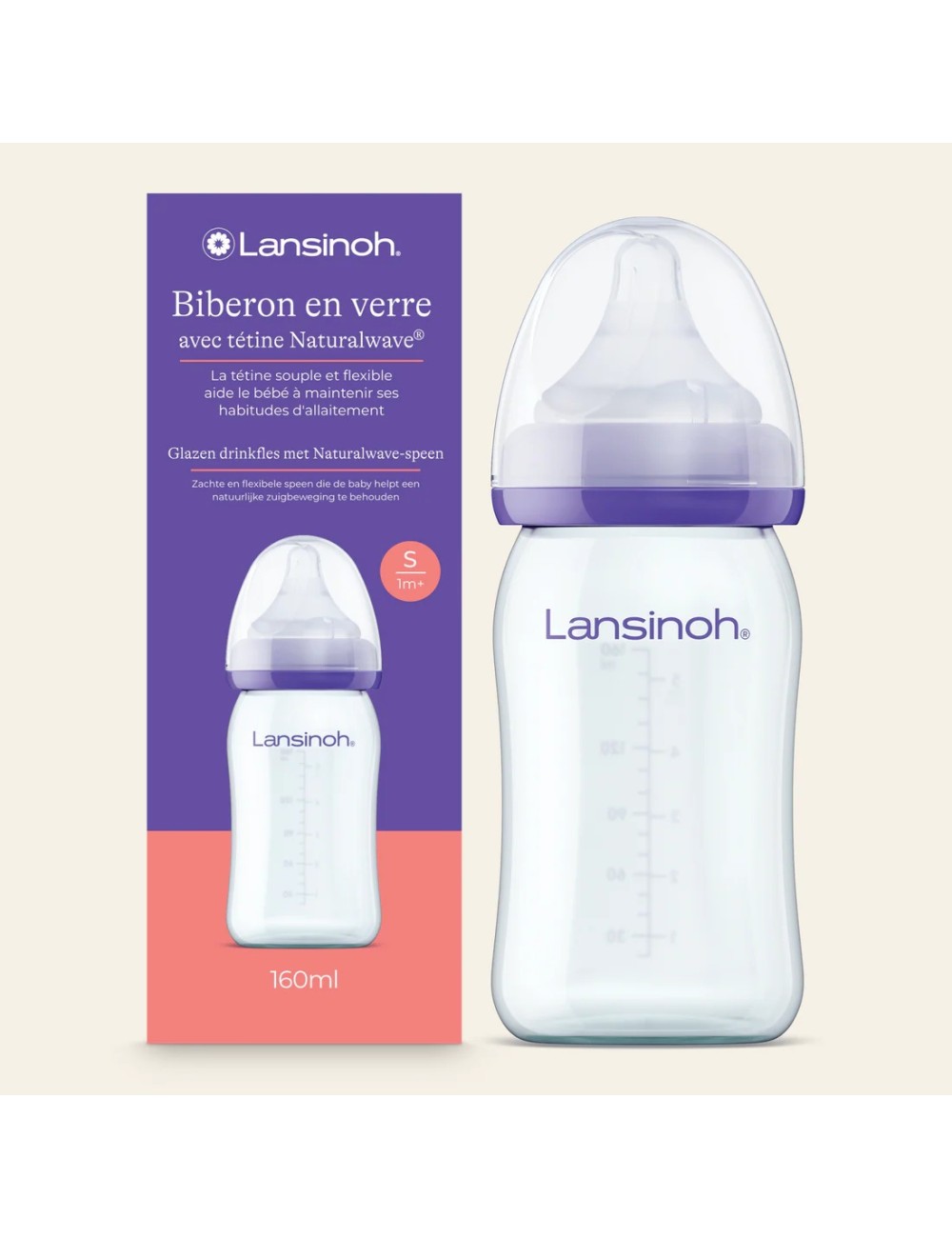Biberon en verre