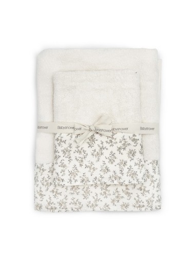 Serviette par deux