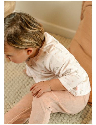 Pyjama 2 pièces en velours
