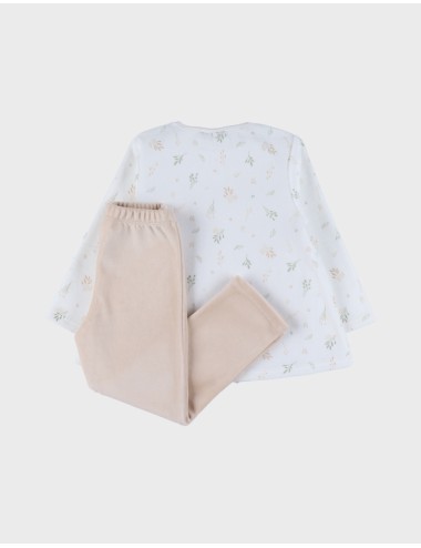 Pyjama 2 pièces en velours