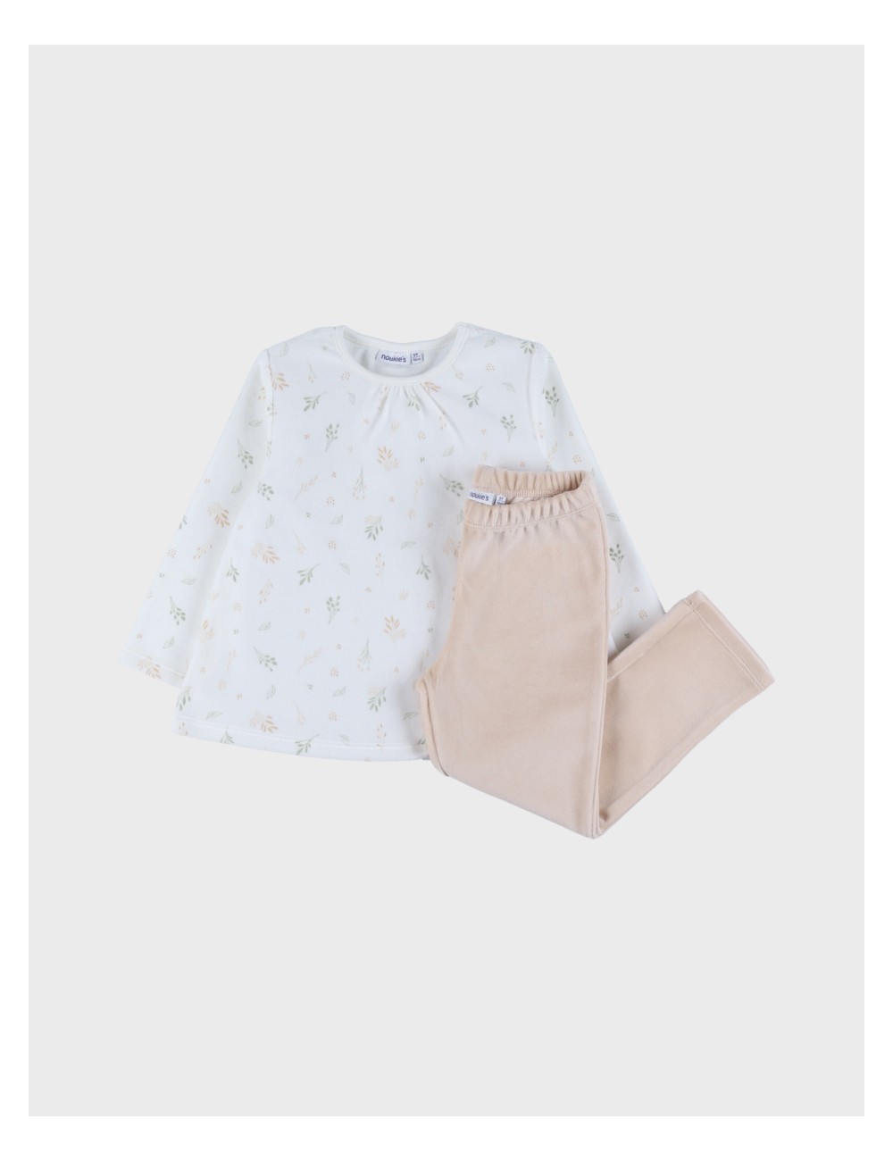 Pyjama 2 pièces en velours