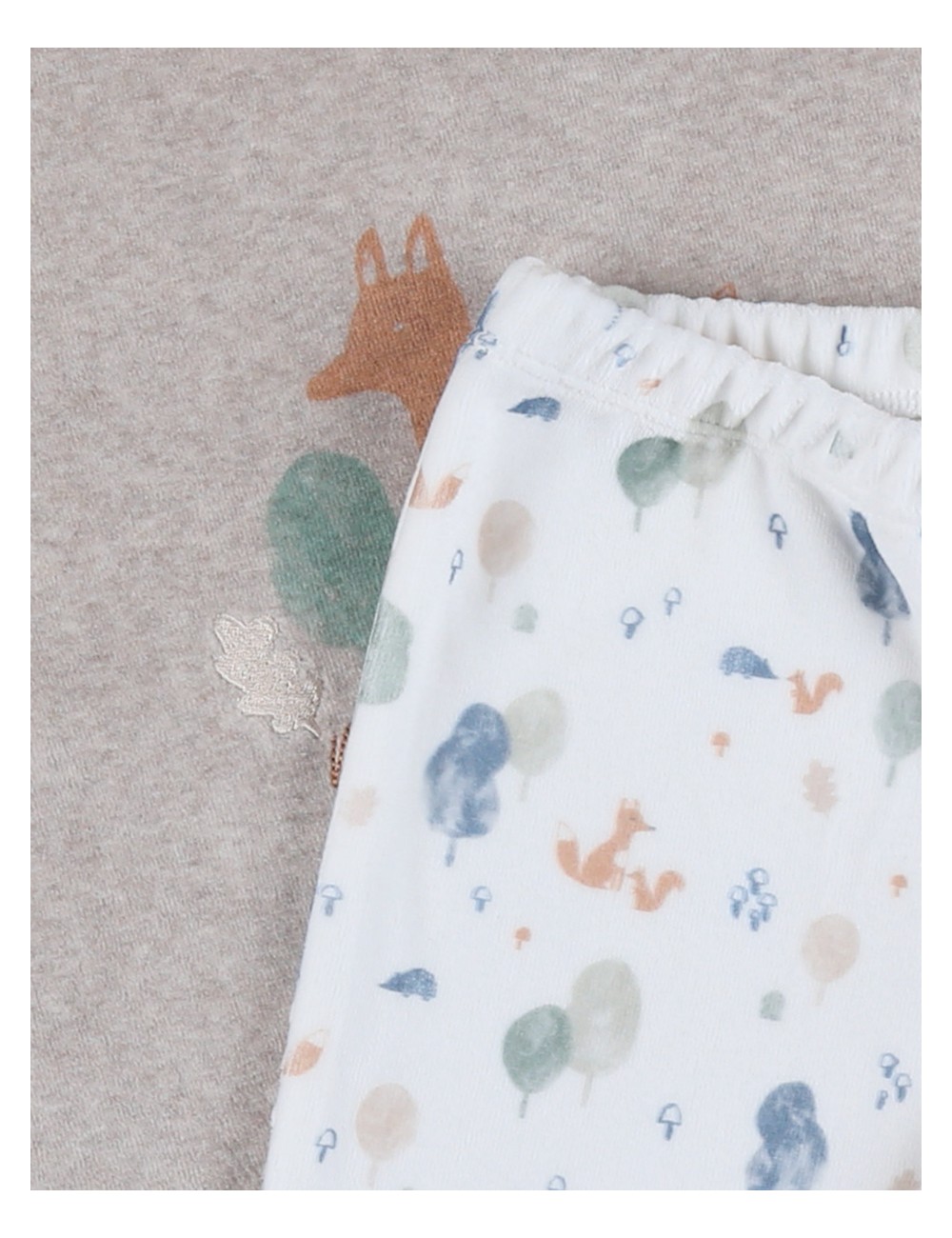 Pyjama 2 pièces en velours