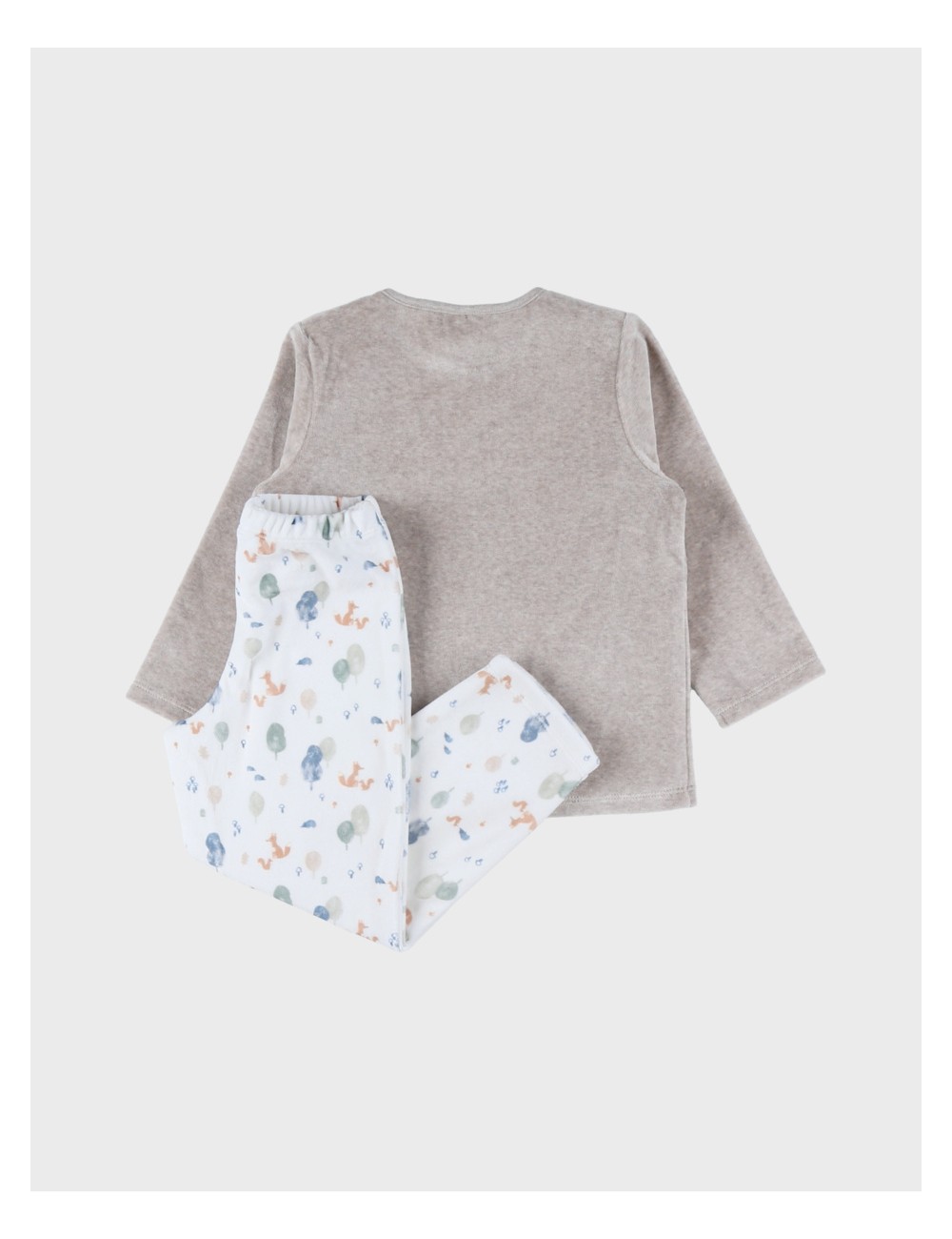 Pyjama 2 pièces en velours