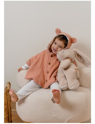 Poncho en coton bio