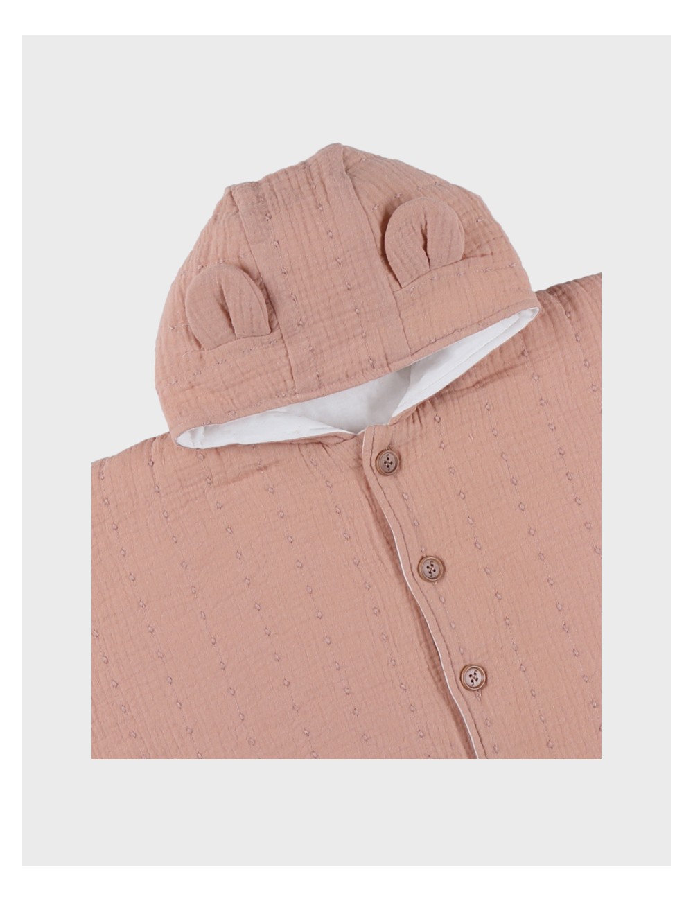 Poncho en coton bio