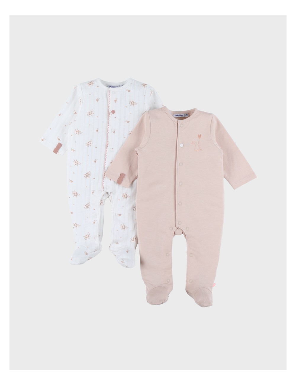 Lot de 2 pyjamas bébé en coton