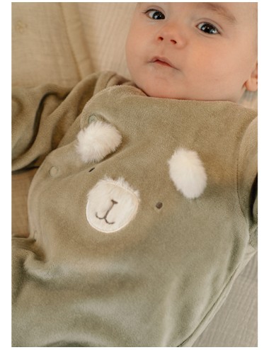Pyjama bébé velours