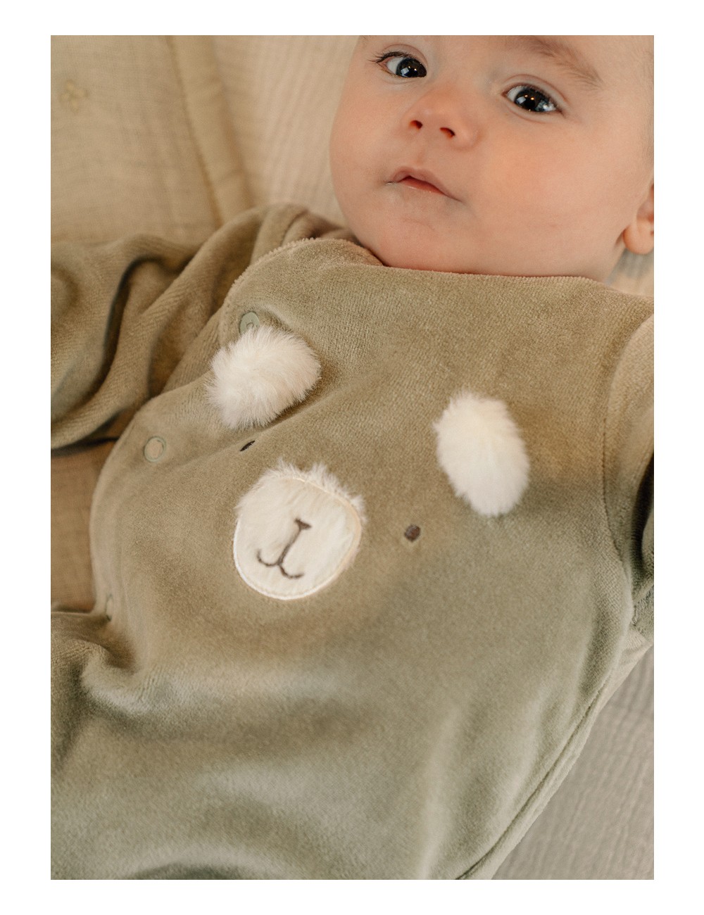 Pyjama bébé velours