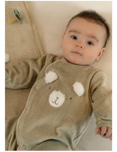 Pyjama bébé velours