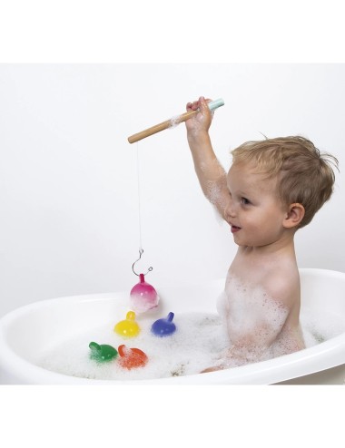 Jeu de bain canne à pêche