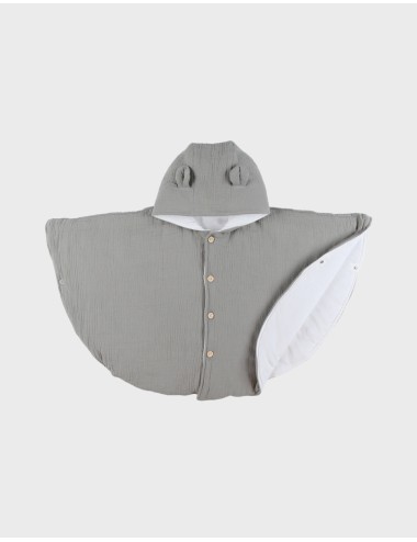 Poncho en coton bio