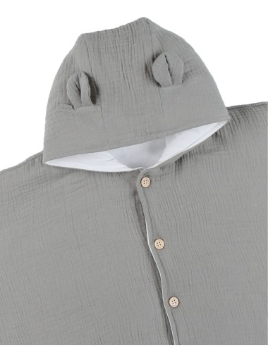 Poncho en coton bio