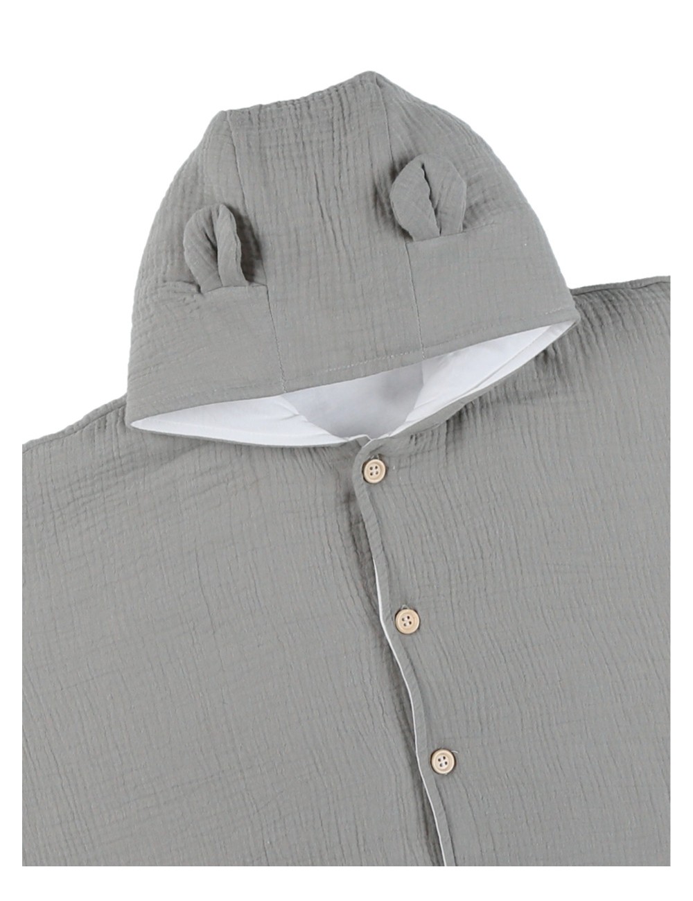 Poncho en coton bio