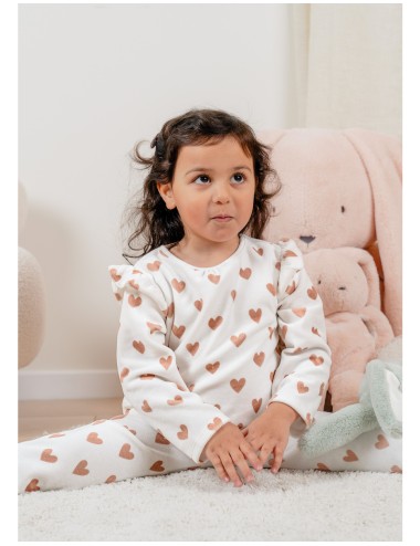 Pyjama 2 pièces en velours