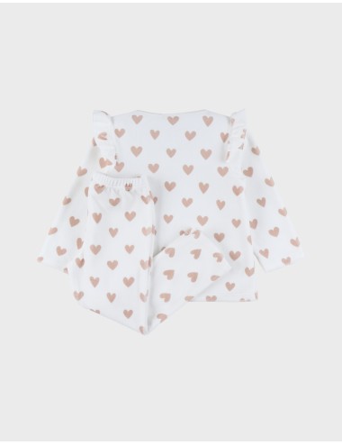 Pyjama 2 pièces en velours