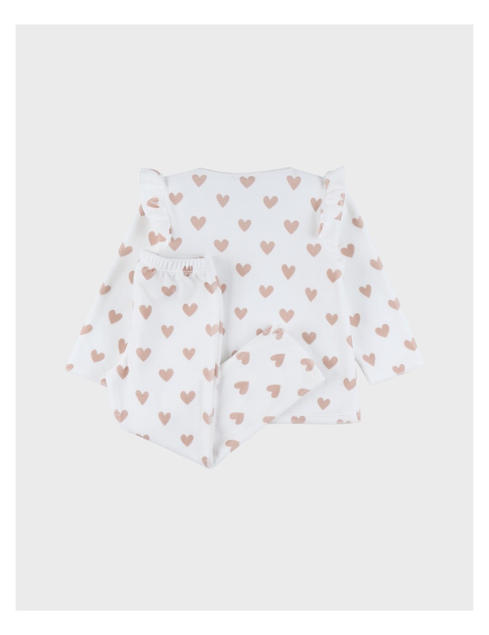 Pyjama 2 pièces en velours