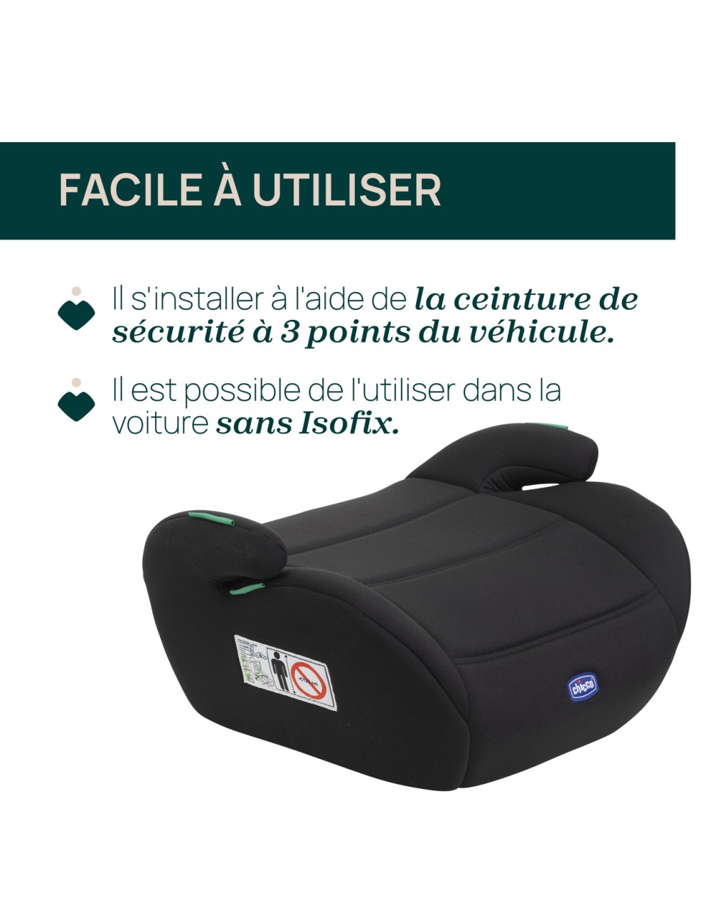 Rehausseur isofix