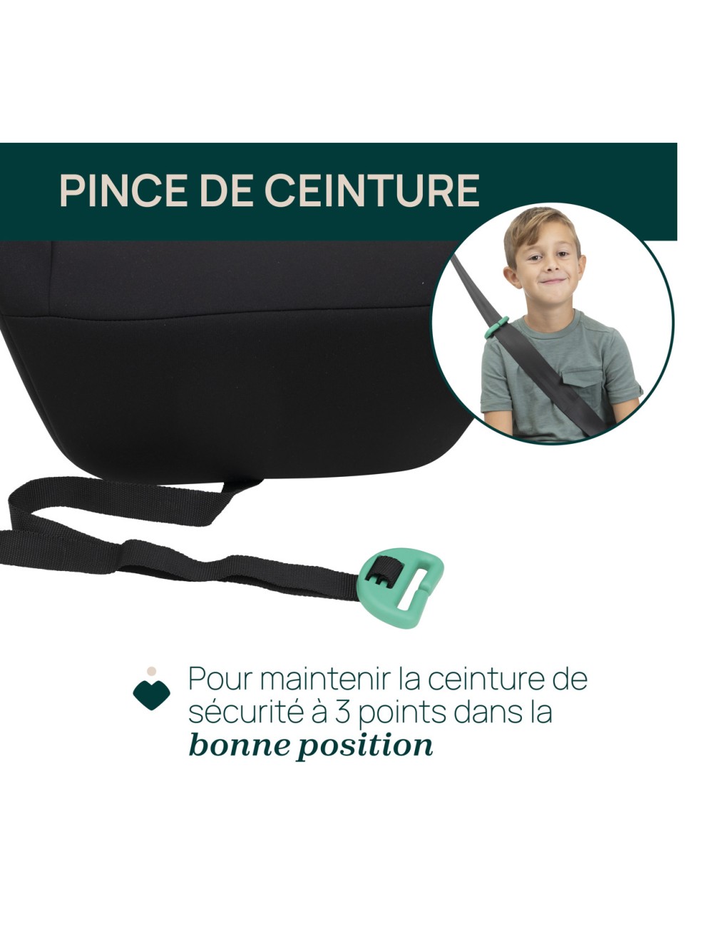 Rehausseur isofix
